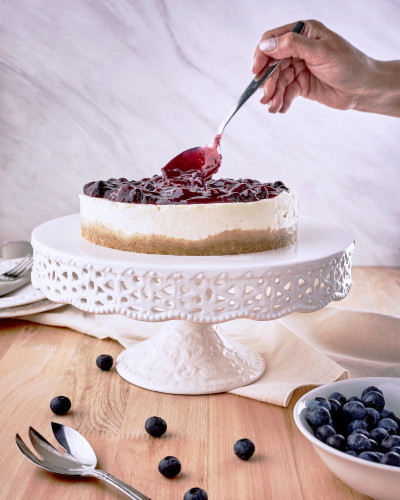 Cheesecake de Frutos Rojos Artesanales