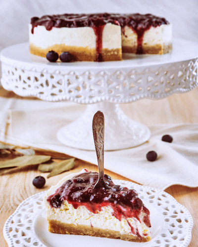 Cheesecake de Frutos Rojos Artesanales Cheesecake de Frutos Rojos Artesanales