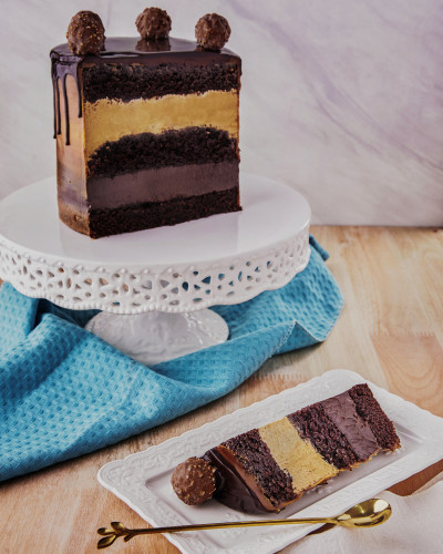 Torta de cafe - Torta con Ferrero R Torta de cafe - Torta con Ferrero R