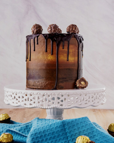 Torta de cafe - Torta con Ferrero R