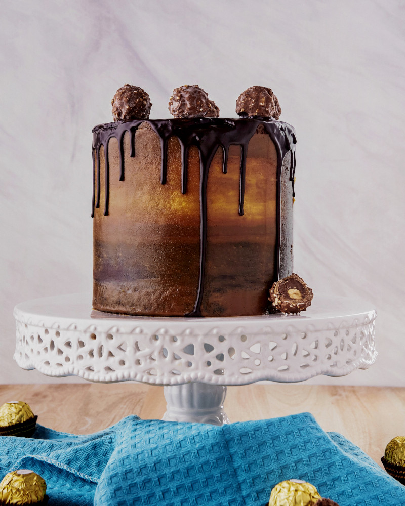 Torta de cafe - Torta con Ferrero R Torta de cafe - Torta con Ferrero R