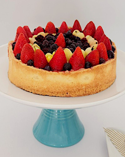 Tarta de Frutas Crema Pastelera