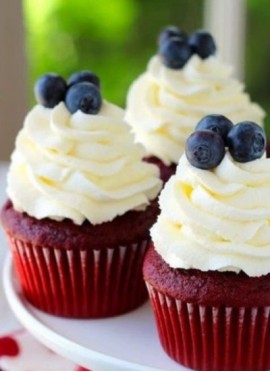 Cupcake Red Velvet (6 unidades)