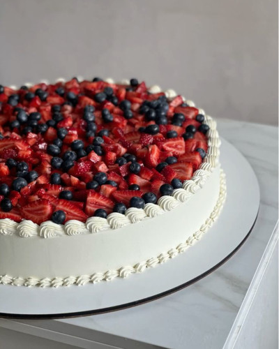 Torta de frutas para casamiento