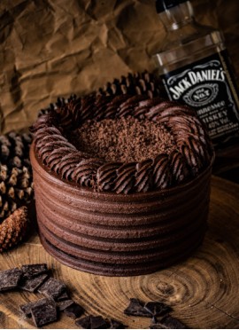 Bourbon cake 12-15 Porciones