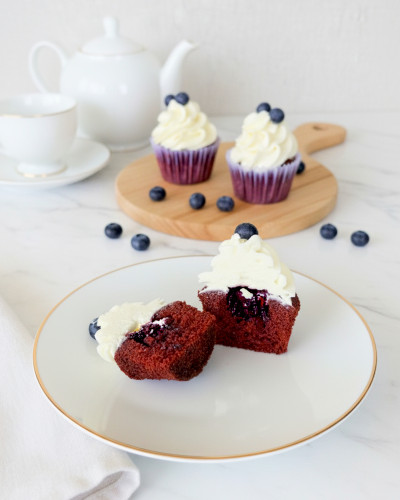 Cupcakes red velvet con crema – Perfecto para mesa dulce | Keka tortas Cupcakes red velvet con crema – Perfecto para mesa dulce | Keka tortas