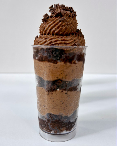 Postre individual en shot Postre individual en shot