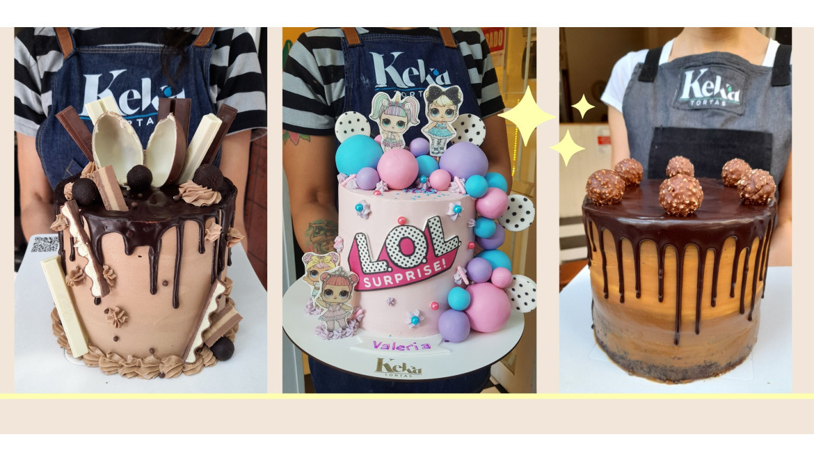 Cómo cortar una torta ALTA  como un pro (y no despedazar el cumpleaños)